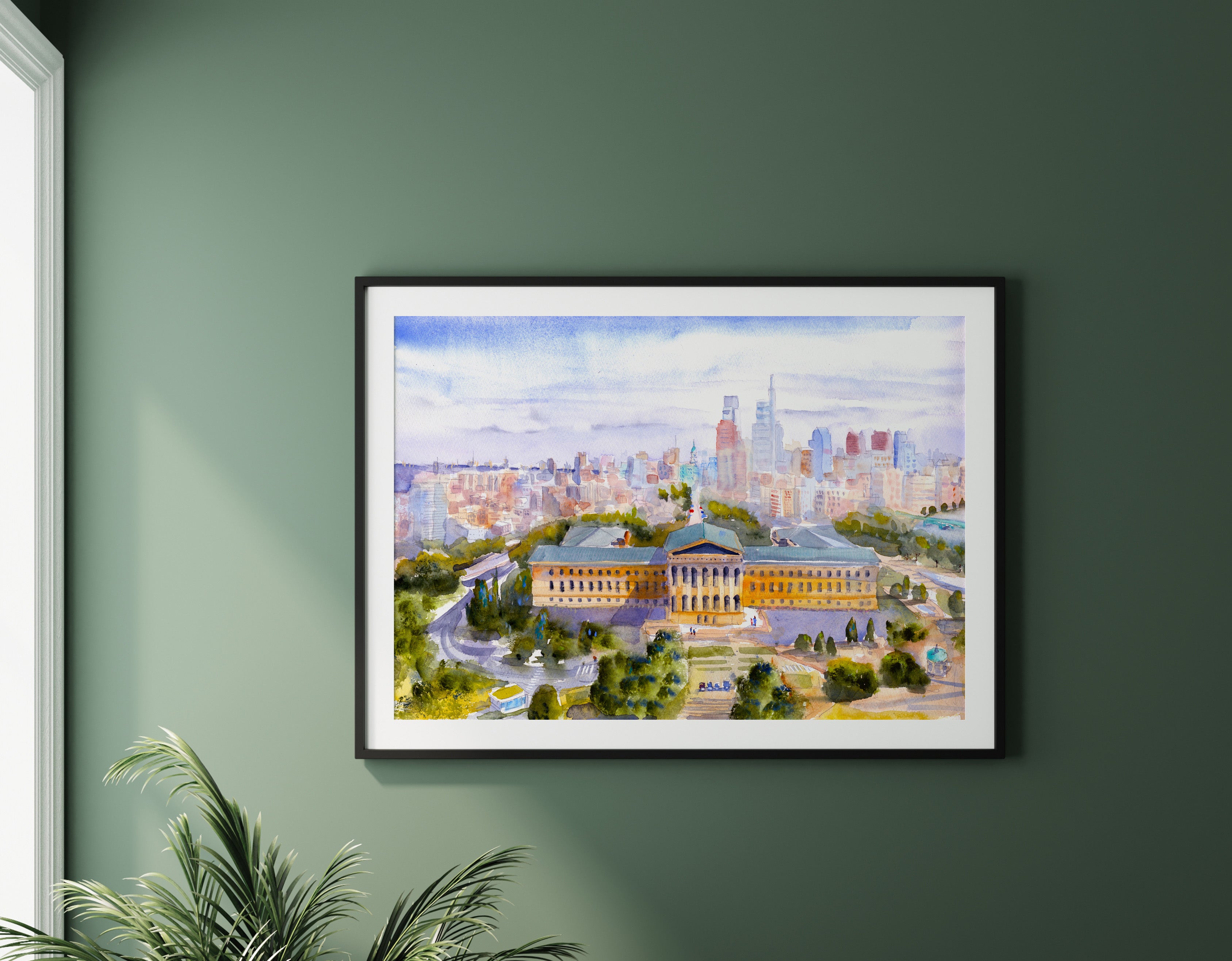 Prepossessing Philadelphia - Watercolor Print