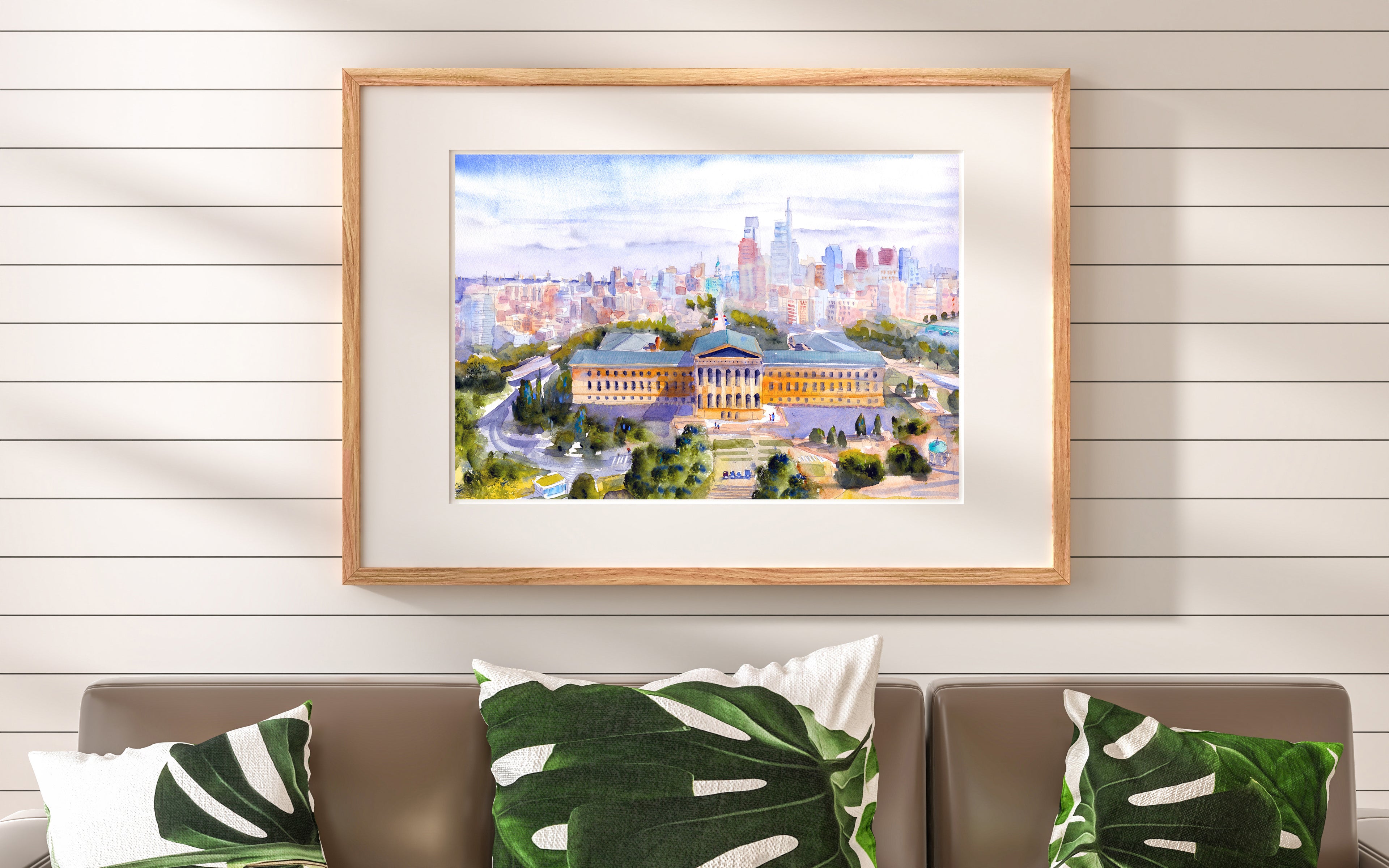 Prepossessing Philadelphia - Watercolor Print