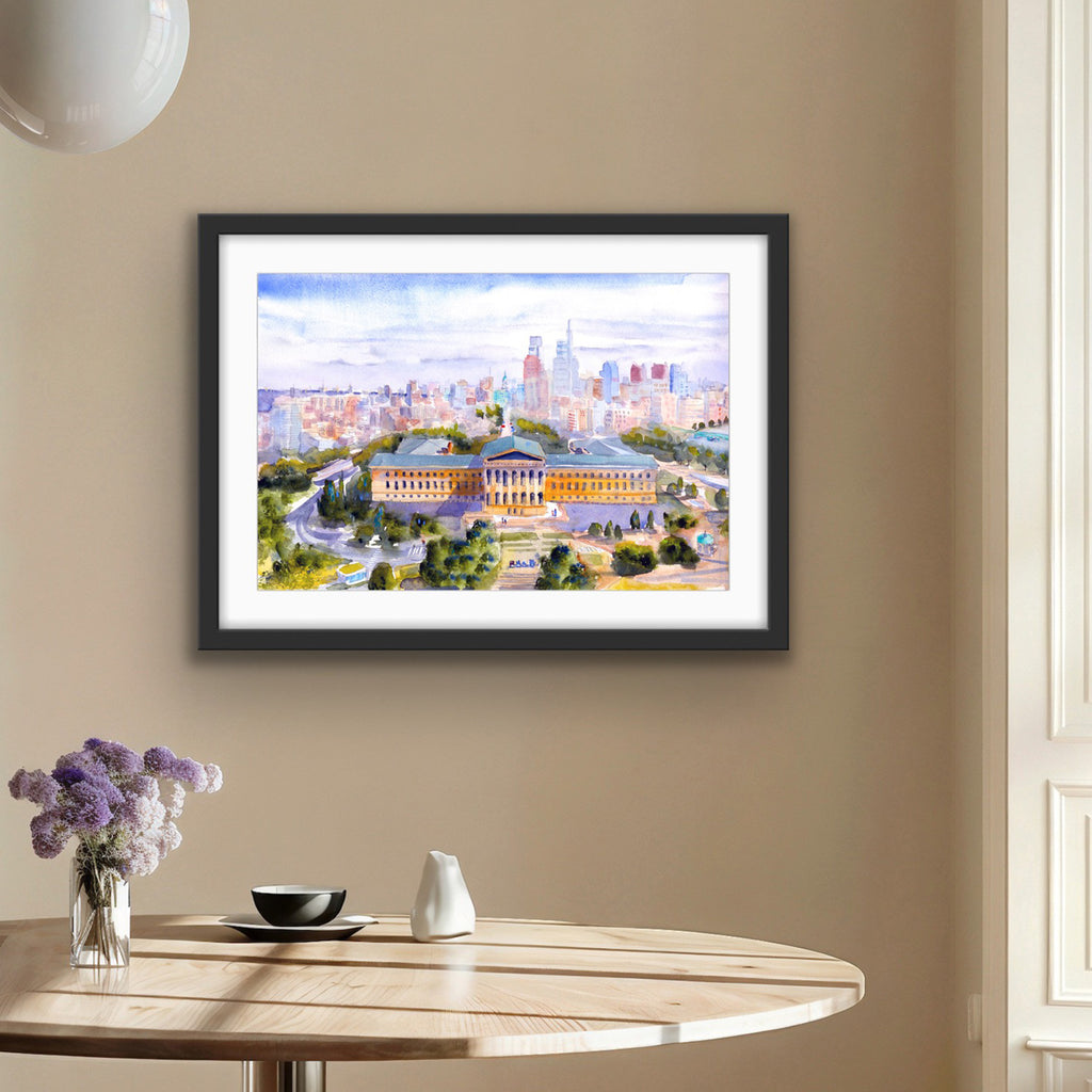 Prepossessing Philadelphia - Watercolor Print