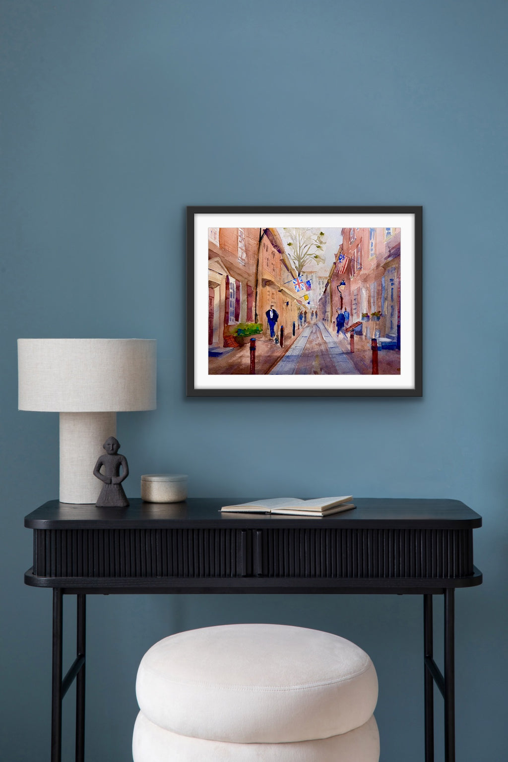 Elfreth's Alley - Philadelphia Wall Art Print