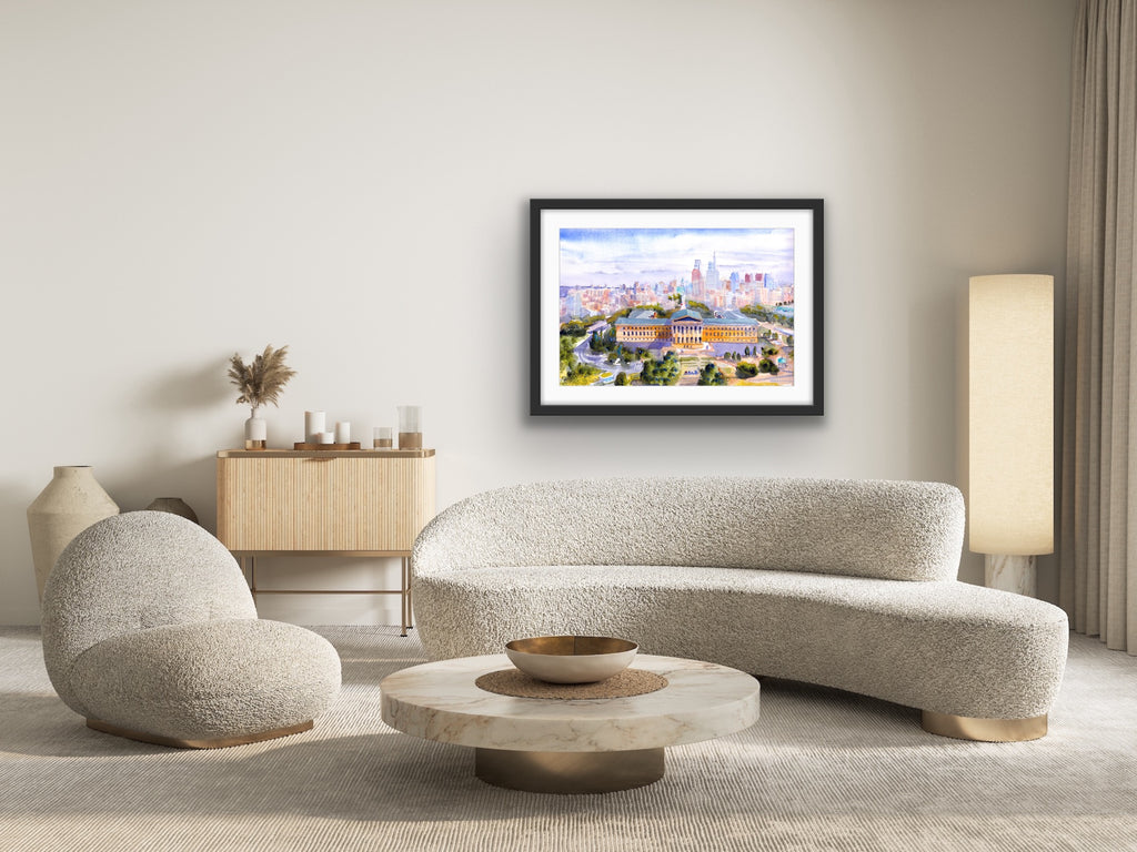 Prepossessing Philadelphia - Watercolor Print