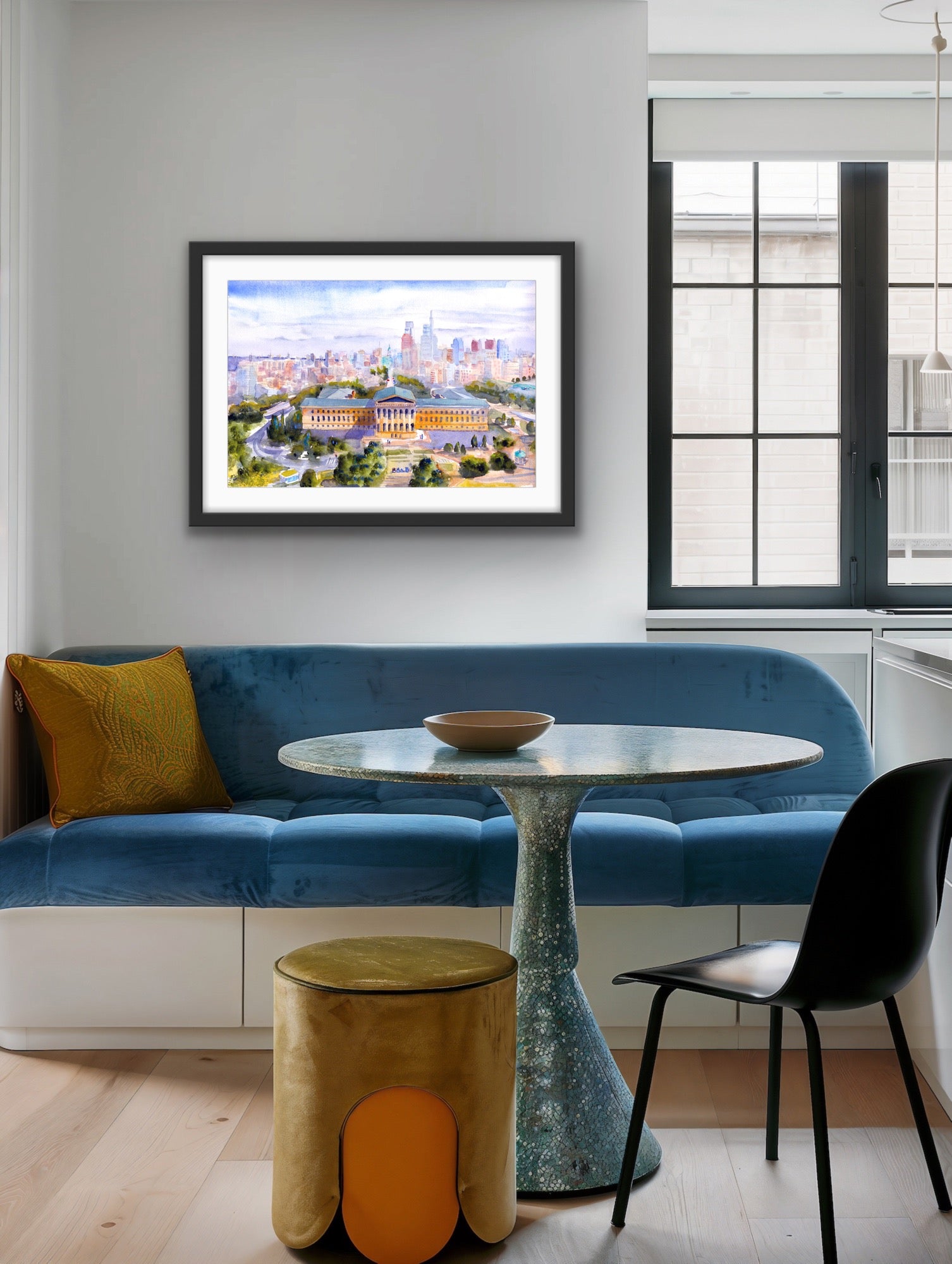 Prepossessing Philadelphia - Watercolor Print