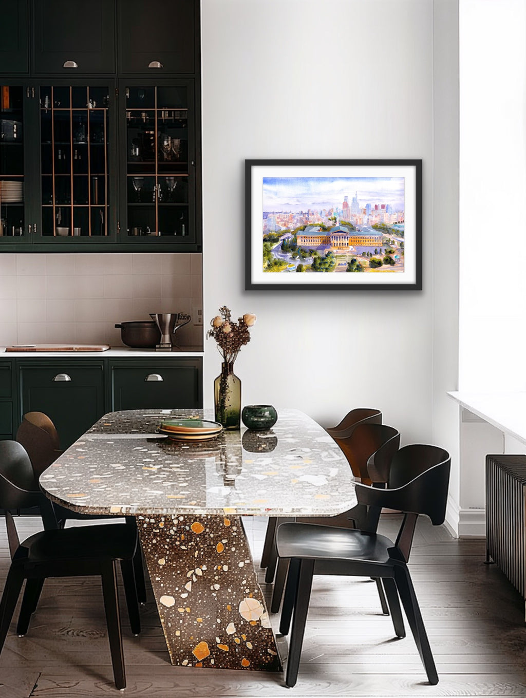 Prepossessing Philadelphia - Watercolor Print