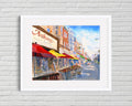 Philadelphia Italian Market - Philly Wall Art Watercolor Print