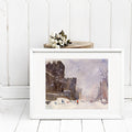 January Snow - Philadelphia Fairmount Avenue Watercolor Print